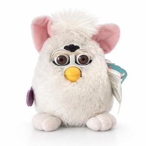 Furby Boom 2012 Black & White Zebra Zig Zag Stripes Hasbro Interactive Toy WORKS Furby Boom 2012 Black & White Zebra Zig Zag Stripes Hasbro Interactive Toy WORKS