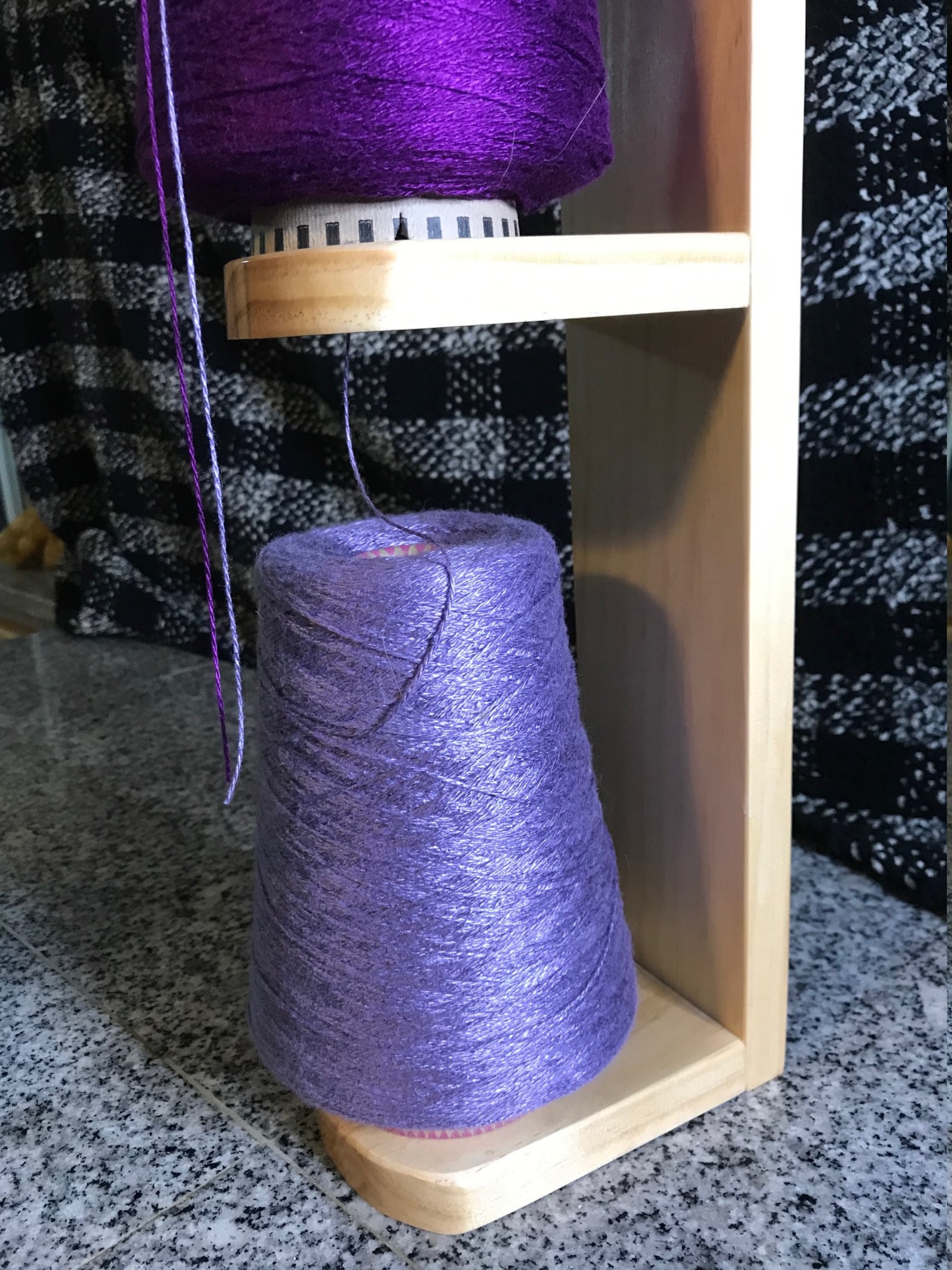 Doubling Stand Weaving Spinning Bobbin Loom Warping Boat Etsy