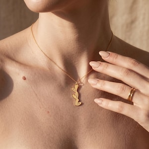 Collana con nome personalizzato, gioiello in oro con nome in corsivo e pavé, collana con nome personalizzato in oro 14 carati con pavé, regalo di compleanno, regalo di anniversario