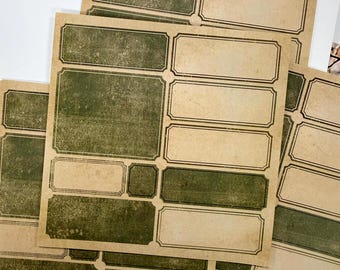 Forgotten Labels | Scrapbooking and Journaling