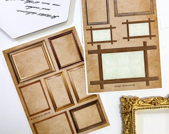 Wood Frame | Scrapbooking & Journaling