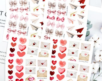 Love Letter Sticker Set | Scrapbooking and Journaling