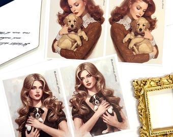 Girl with a Puppy | Scrapbooking & Journaling