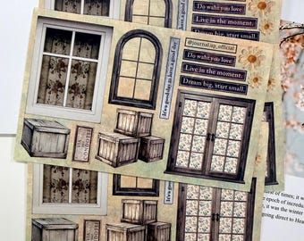 Old Town Windows | Scrapbooking and Journaling