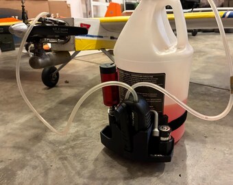 Nitro Airplane Fuel Jug Tool Tray | Pump, Igniter, Parts Holder | 3D Printed PETG