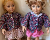Doll’s ‘March’ Spring Cardigan Crochet