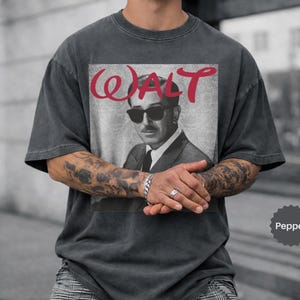 Retro Walt Disney-shirt, Disney herenshirt, Disneyland shirt, Magic Kingdom-T-shirt, gelukkigste plek op aarde, Disney-fancadeaus afbeelding 1