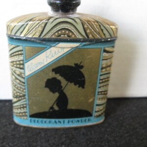 Vintage Watkins Mary King  Powder Tin