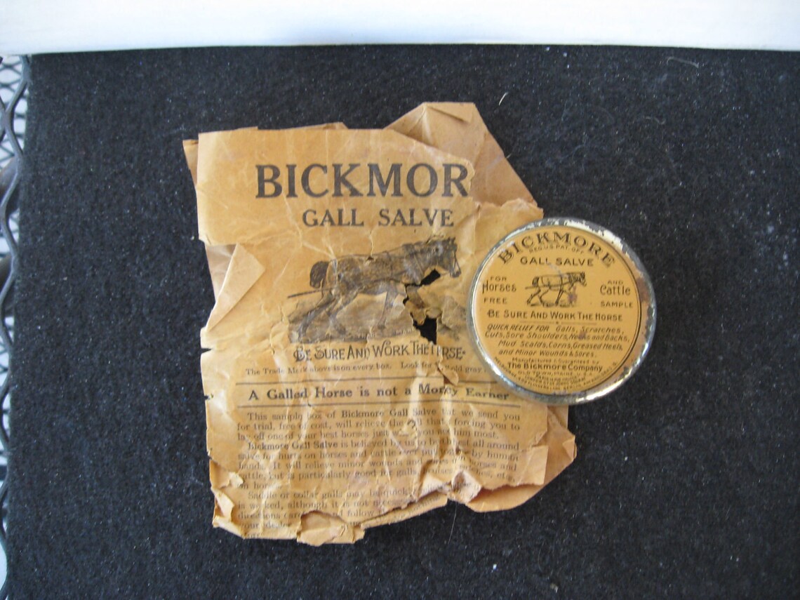 Pommade Cicatrisante Animaux Pommade Bickmore Gall Salve Verte &ndash; 5 Oz (142g) &ndash; Soin Pour Animaux Et Usage &eacute;quin Pommade V&eacute;t&eacute;rinaire Cheval