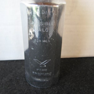 Vintage Yardley Invisible Talc Powder Tin -Brass top