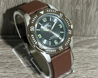 Brown Bass Pro Men’s Watch With New Battery