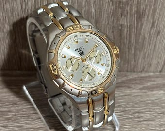 Two-Tone Relic Stainless Steel Men’s Watch With New Battery