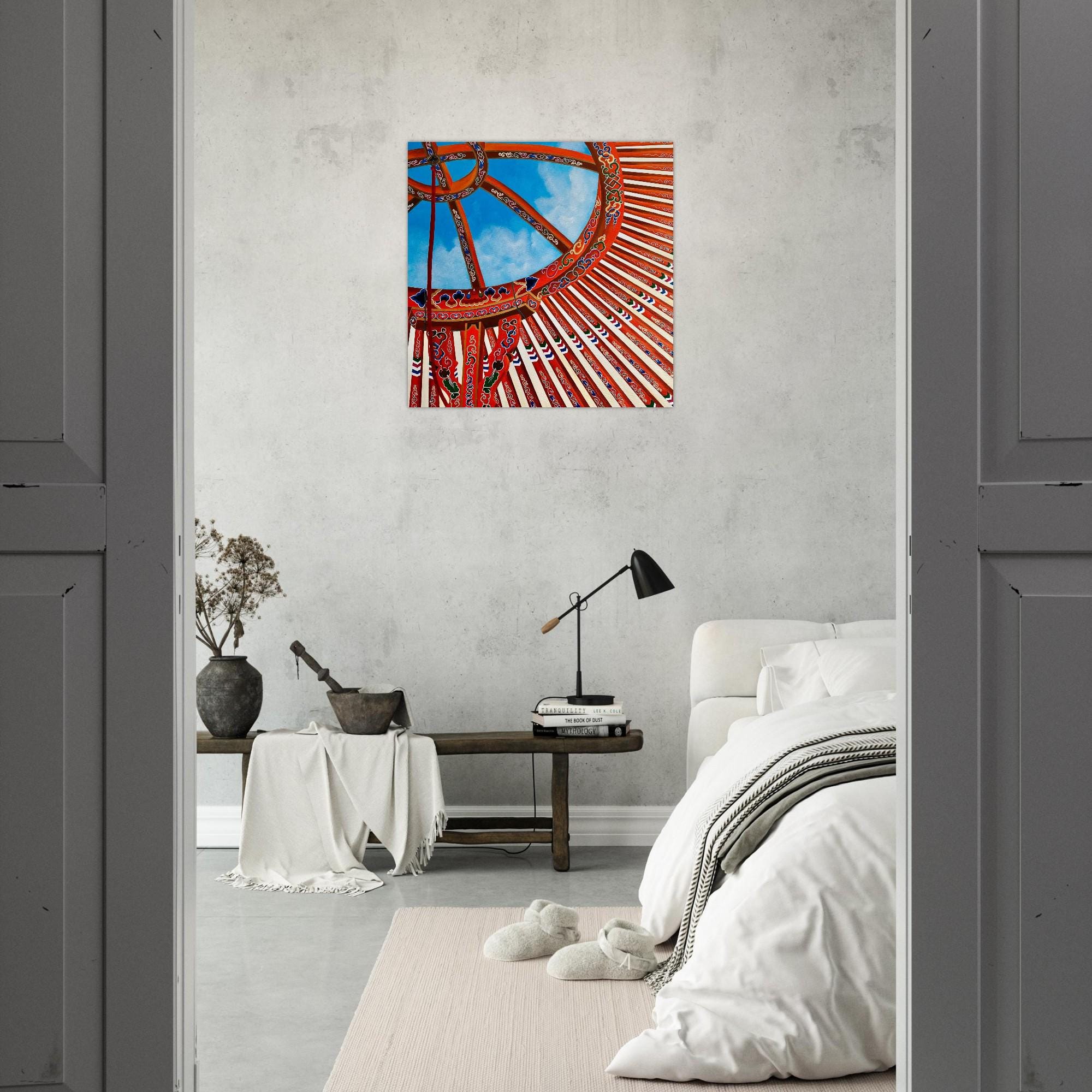 Mongolian painting - Etsy 日本
