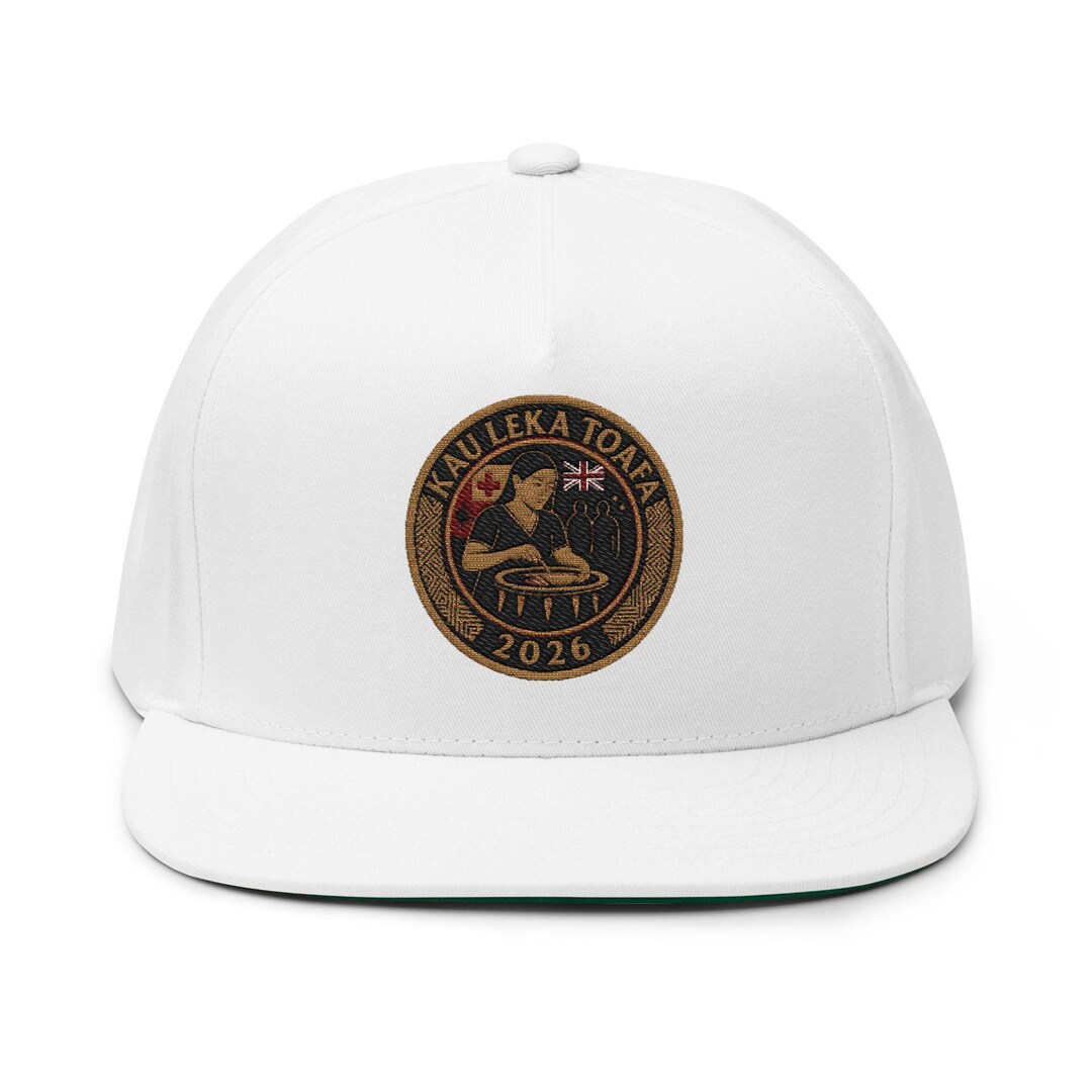 Kau Leka Toafa 2026 Seal Flat Bill Cap | Embroidered KLT Back - Etsy