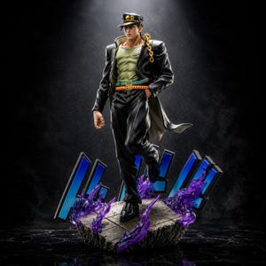 Jotaro Kujo JoJo's Bizarre Adventure 3D STL File, Figurine for 3D Printing