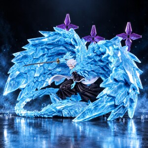 Toshiro Bleach 3D STL File, Figurine for 3D Printing