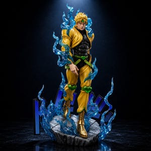 Dio Brando JoJo's Bizarre Adventure STL File, Figurine for 3D Printing