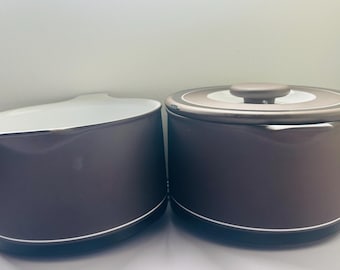 Cazuela vintage Hornsea Contrast – Diseño de Martin Hunt, década de 1980.