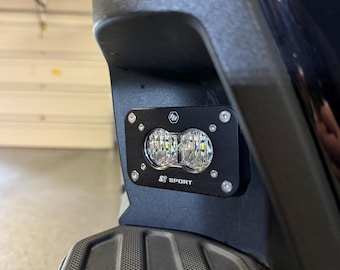 Baja Designs S1 and S2 Rear Bumper Step Mount for Off-Roading, Overlanding, and Camping.