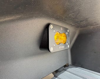 Baja Designs S1 and S2 Bedside Step Mount for Off-Roading, Overlanding, and Camping.