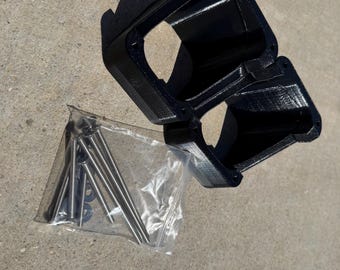 Baja Designs S1 Ditch Light mount for Bedside Step for Off-Roading, Overlanding, and Camping.