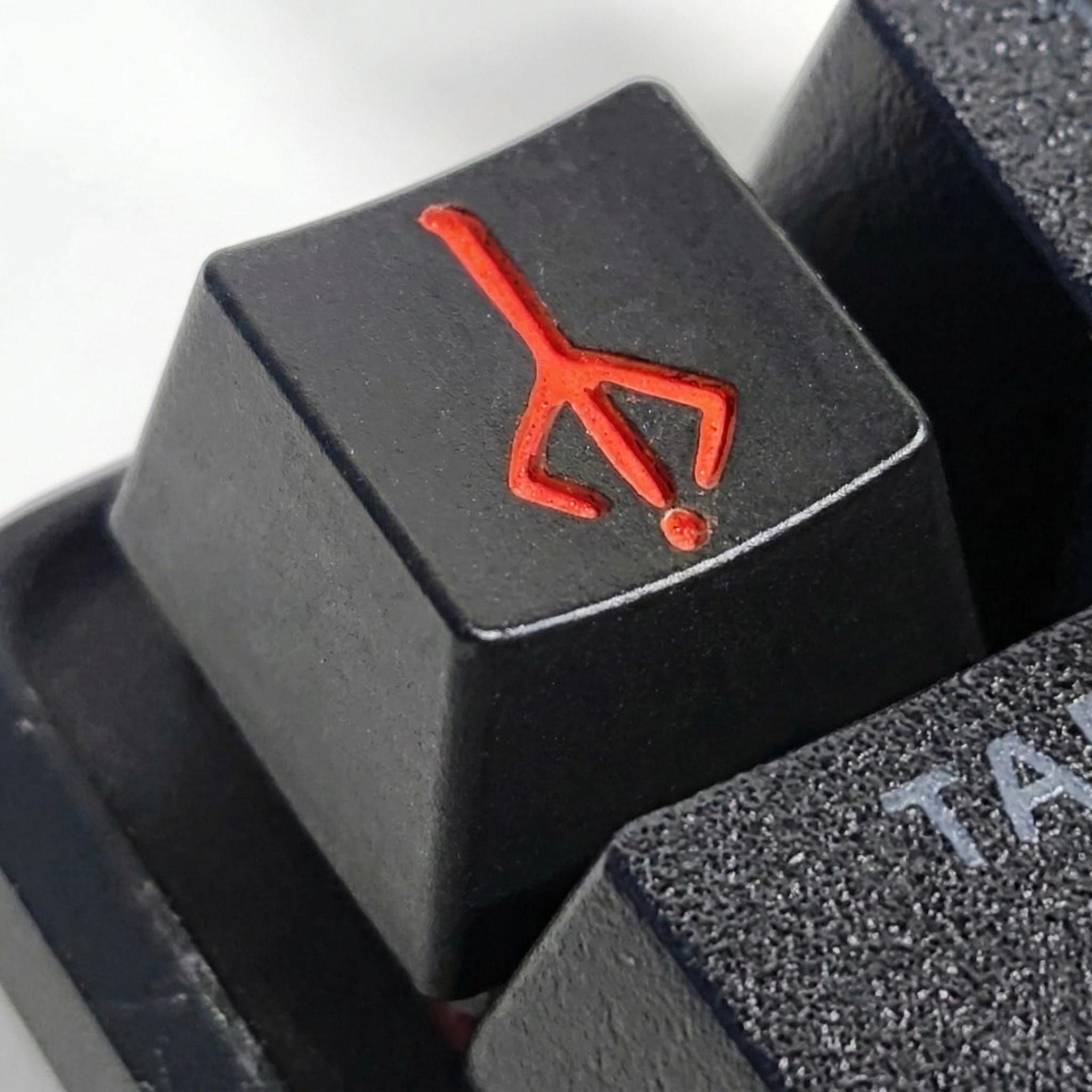 Bloodborne Hunter's Mark Artisan Keycap – Hand-painted Resin Cherry MX ...