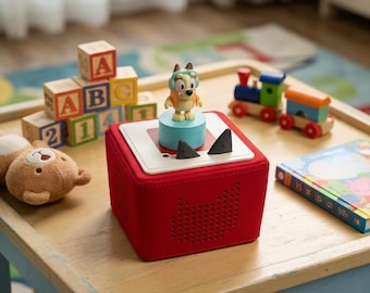 Cartoon Puppy Audio Figure – Kids Story Character Toy Compatible with Audio Box