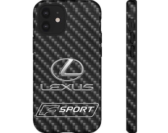 Lexus F Sport Carbon Fiber Phone Case | Tough Case