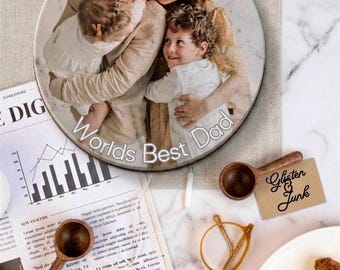 Custom Photo Coaster – Personalized Stone Home Decor