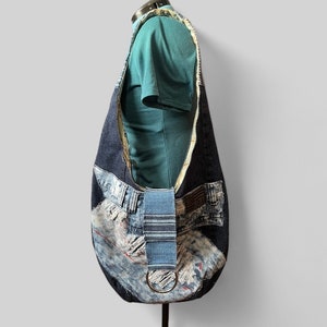 DenimBag, DenimBags, Denim Hobo Bag, Denim Shoulder Bag, Handmade Bag, Denim Purse, Upcycled Denim Bag, Cotton Bag, Denim Bag, Denim Bags