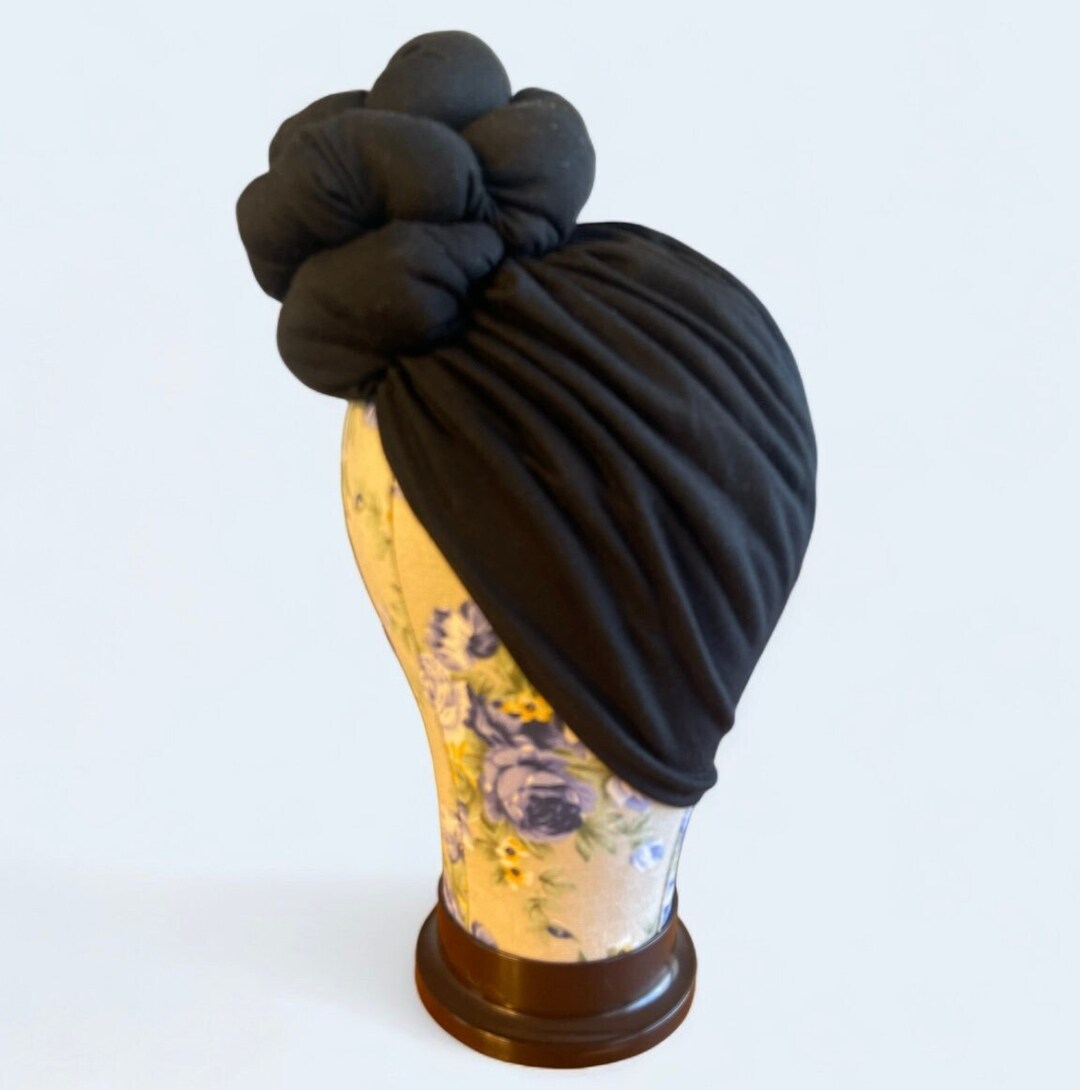 tied turban