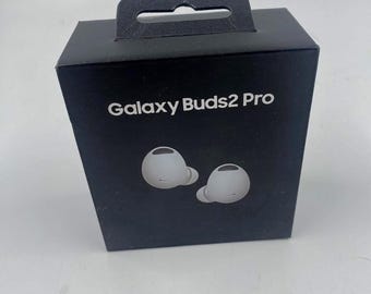 Samsung Galaxy Buds2 Pro White Color Wireless Bluetooth Earbuds - Noise Cancelling Earphones
