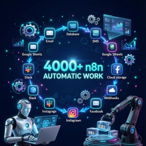 4000+ Automatic Workflow Templates Bundle | Business Automation, AI Workflows