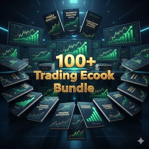Paquete de 100 libros electrónicos sobre trading / Guías de trading en Forex, criptomonedas y bolsa / Análisis técnico, trading intradía y estrategias de inversión (PDF)