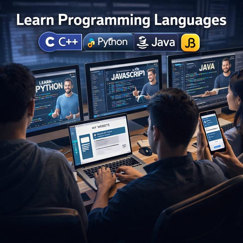 Coding Course Etsy 2000GB Online Courses Bundle | Digital Marketing, AI, Coding, Business ...