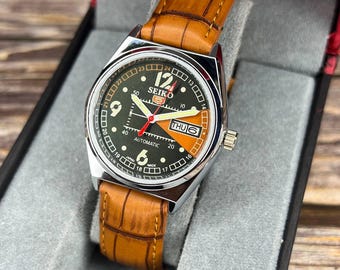 Seiko 5 - 7S26-0550 Automatic Men's Watch Day Date Japan Made - Etsy