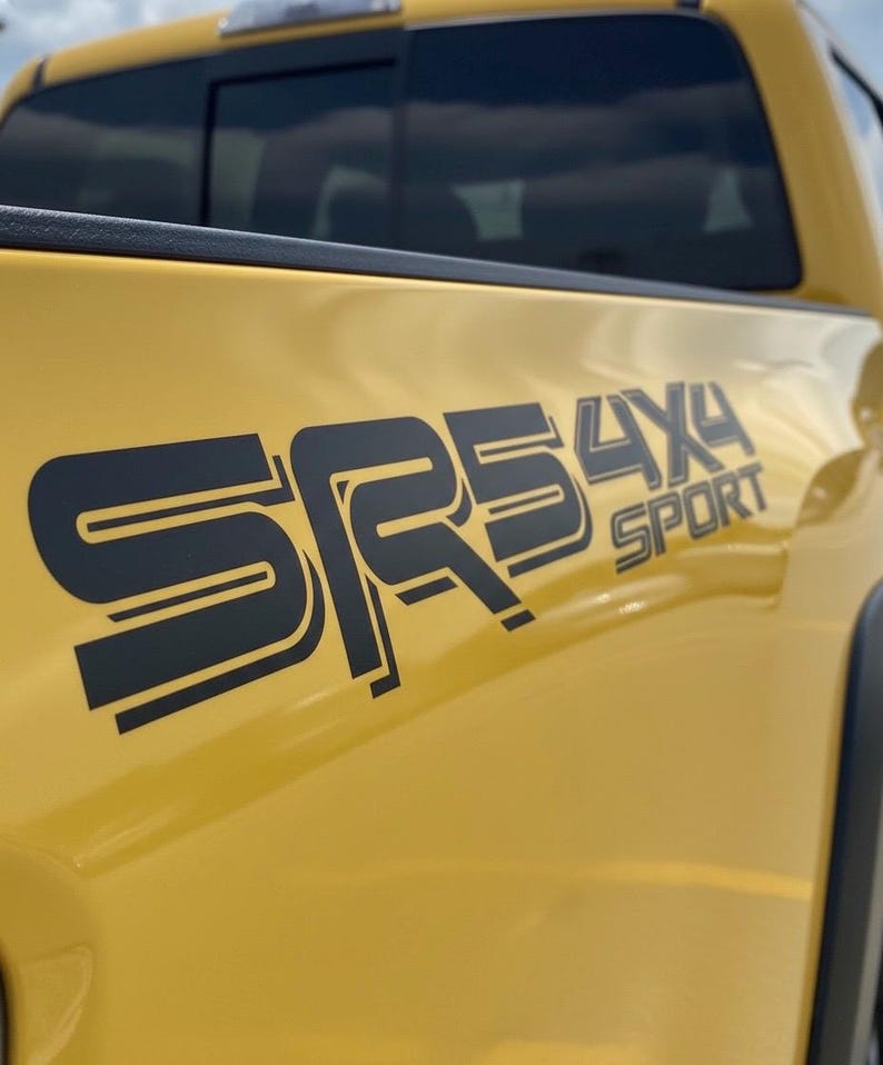 Off Road Side Stripe Truck Bed Decal Geometric Vinyl Graphic Kit for ...