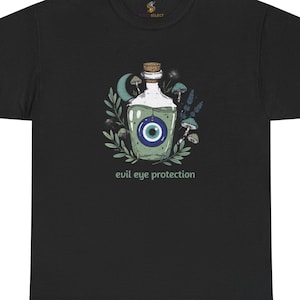 Evil Eye Potion Bottle Tee | Protection Nazar Graphic Shirt