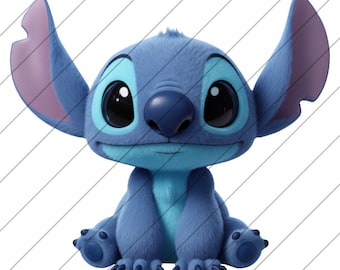 Stitch PNG, Stitch-skjorta PNG, Stitch-tecknad PNG, Lilo & Stitch PNG, söt tecknad PNG, design för skjortor, barnskjorta PNG, Stitch Clipart