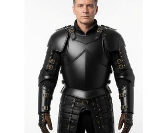 Custom Gladiator Warrior Armor for Men | Leather Arena Outfit | Cosplay Festival Wear | Gift for Him