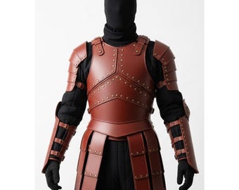 Handmade Shadow Ninja Armor for Men | Assassin Battle Outfit | Festival Cosplay | Gift for Him