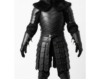 Handmade Gothic Dark Knight Armor for Men | Shadow Warrior Suit | Fantasy Cosplay Outfit | Gift for Him