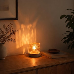 Aurora Projector Lamp: Rotating Water Ripple Night Light