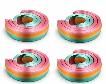 Juguete antiestrés impreso en 3D: giroscopio multicolor para aliviar el estrés, mejorar la concentración y combatir la ansiedad (adultos y niños).