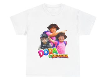 Camiseta de Dora la Deportadora / Camiseta parodia de dibujos animados