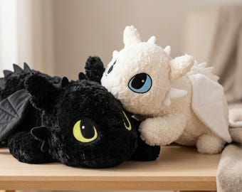 Peluche dragon, poupée dragon fantastique, peluche douce dragon, dragon mignon, cadeau peluche kawaii, peluche douillette, décoration de chambre d'enfant