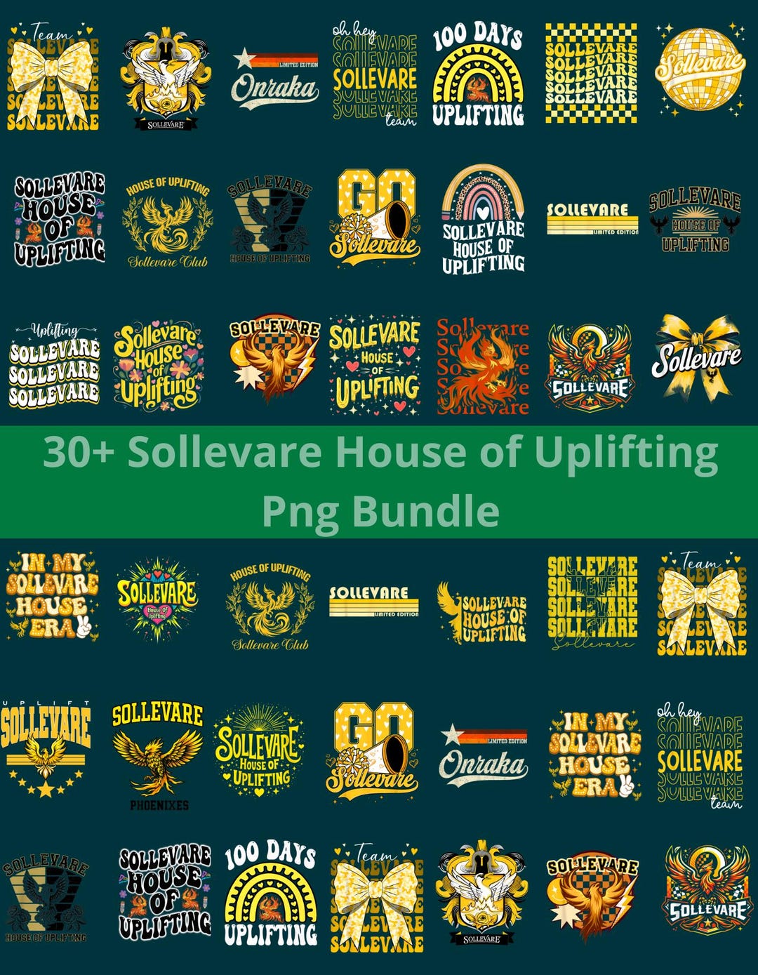 Sollevare Sign 30+ Sollevare House of Uplifting Png Bundle, Back to School Png ...