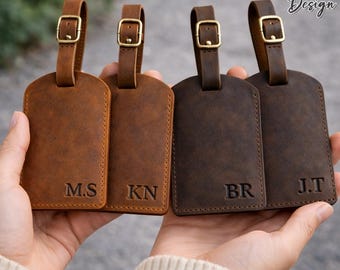 Leather Luggage Tag, Personalized Luggage Tag, Leather Luggage Tag, Personalized Luggage Tags, Wedding favors