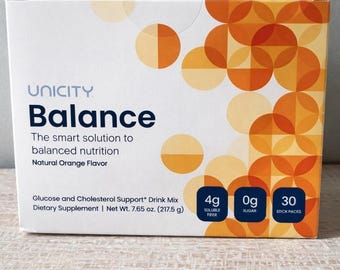 Unicity Balance Orange 30 Packets | Fiber Drink Mix