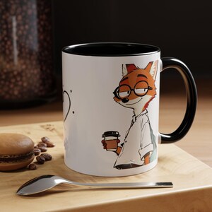 Zootropolis vos en konijn accent koffiemok | 11oz 15oz afbeelding 3